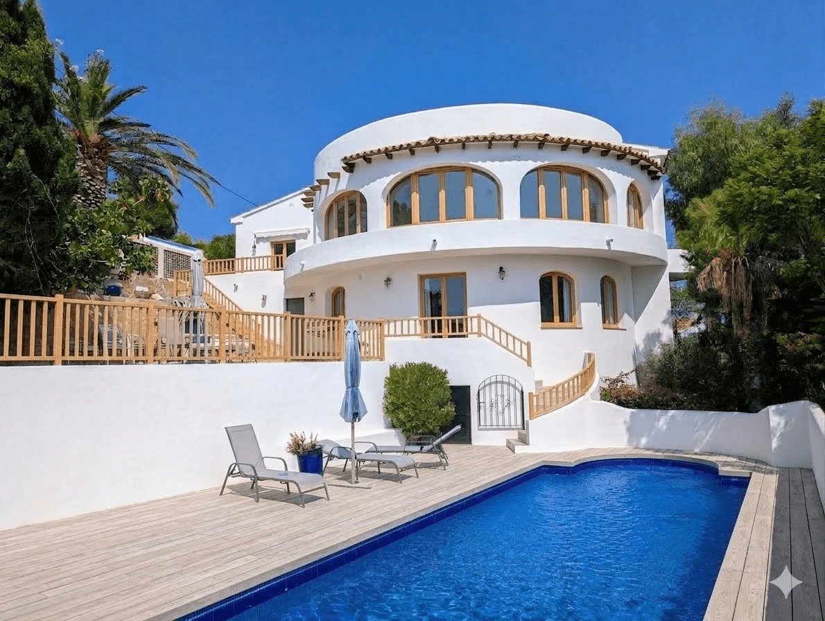 Villa til salg i Moraira