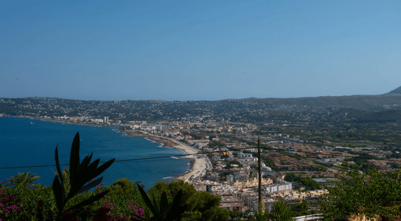 4105JAV Terreno con vistas al mar en venta en Javea
