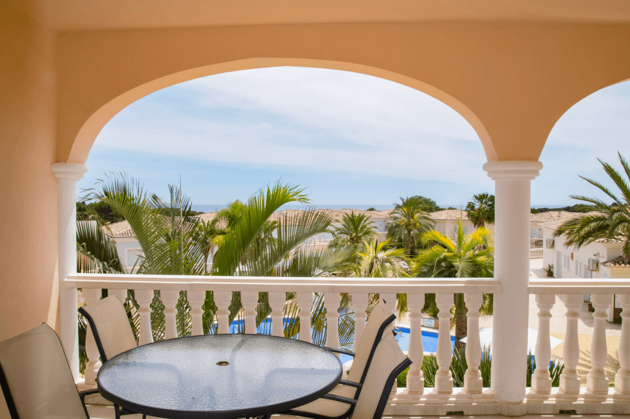 C4XY4556BEN Appartement vue mer à vendre dans un complexe de luxe à La Fustera, Benissa