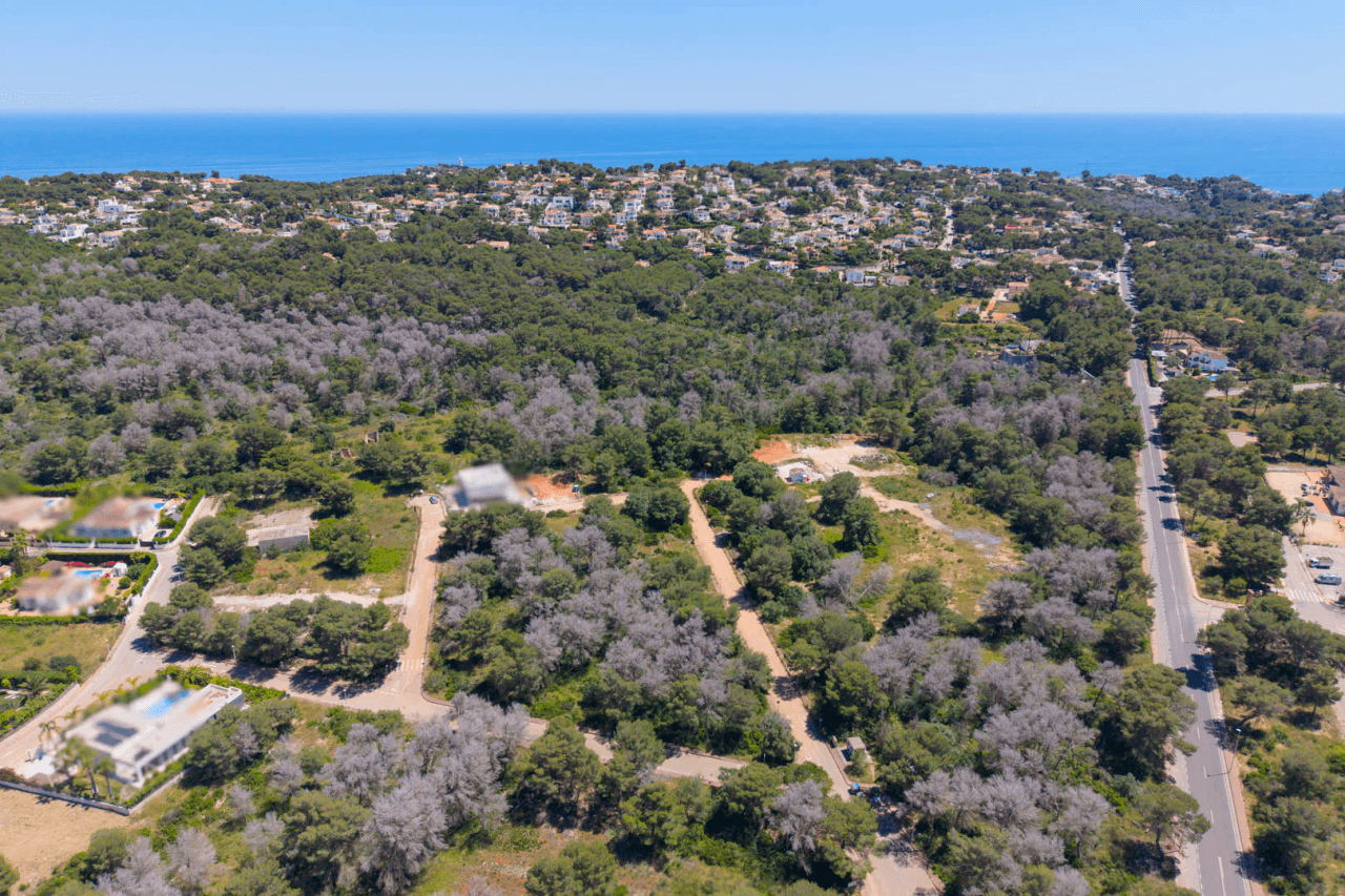4654JAV Parcelas en venta en La Cala, Jávea