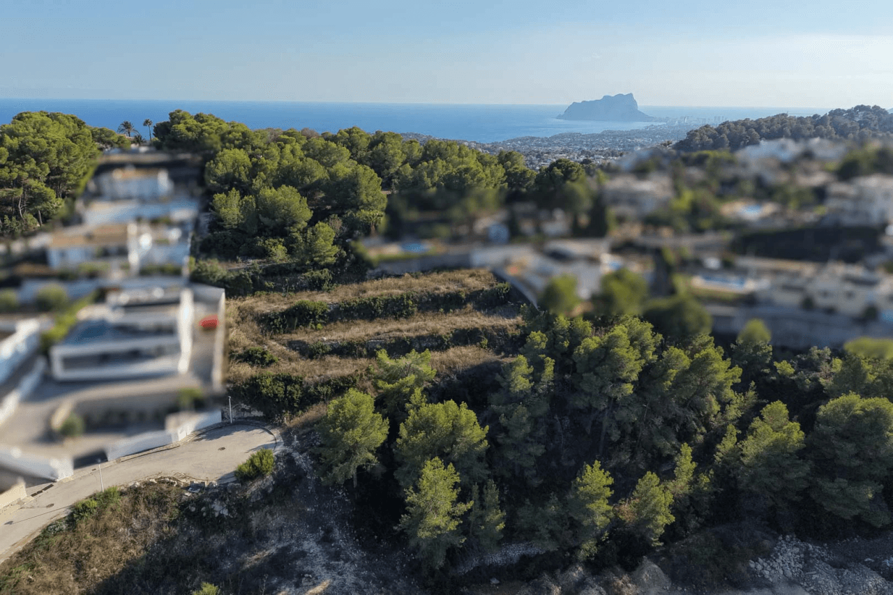 Grondstuk na sprzedaż w Moraira, Alicante