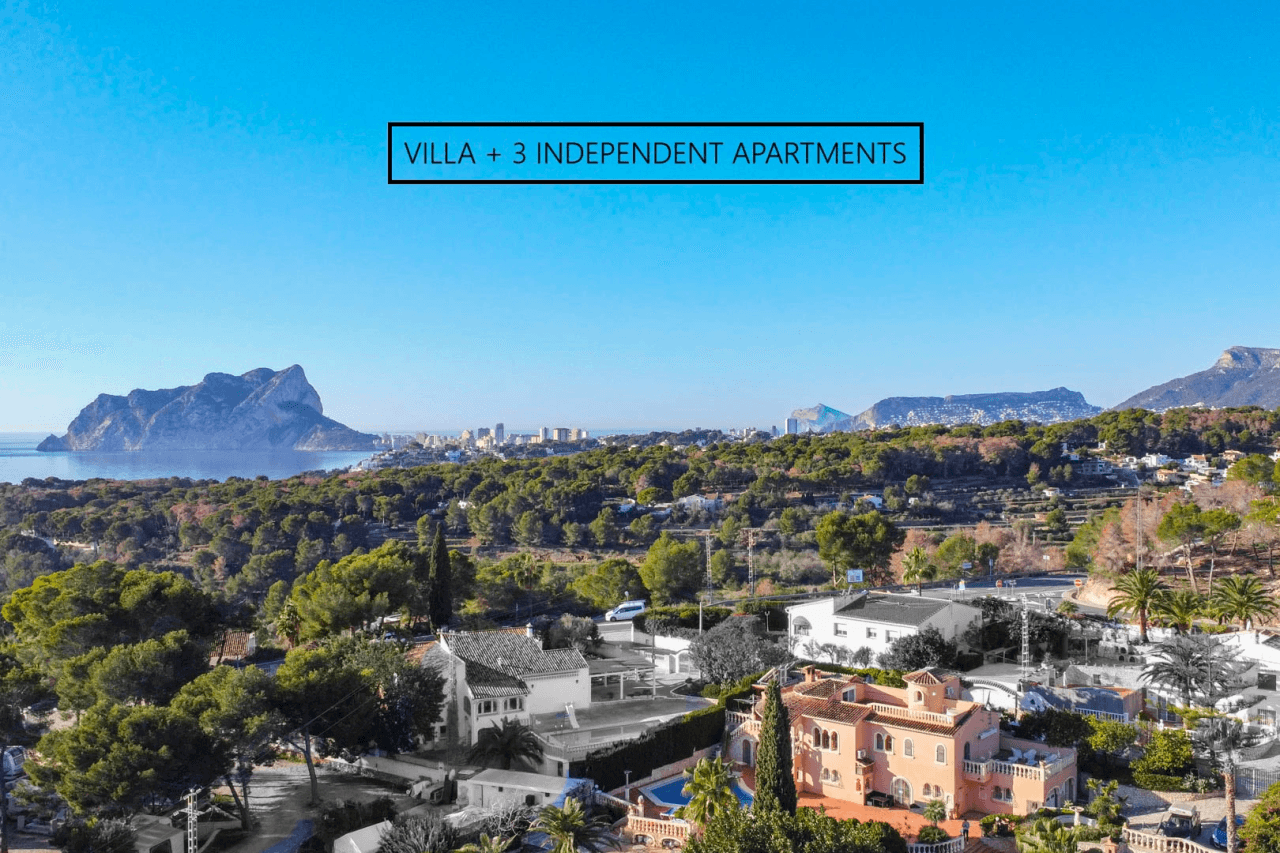 Villa til salg i Benissa, Alicante