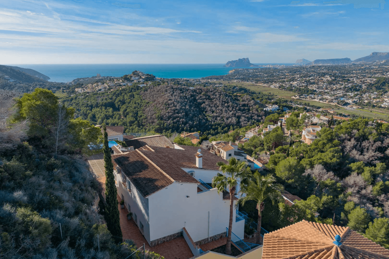 Villa til salg i Moraira, Alicante