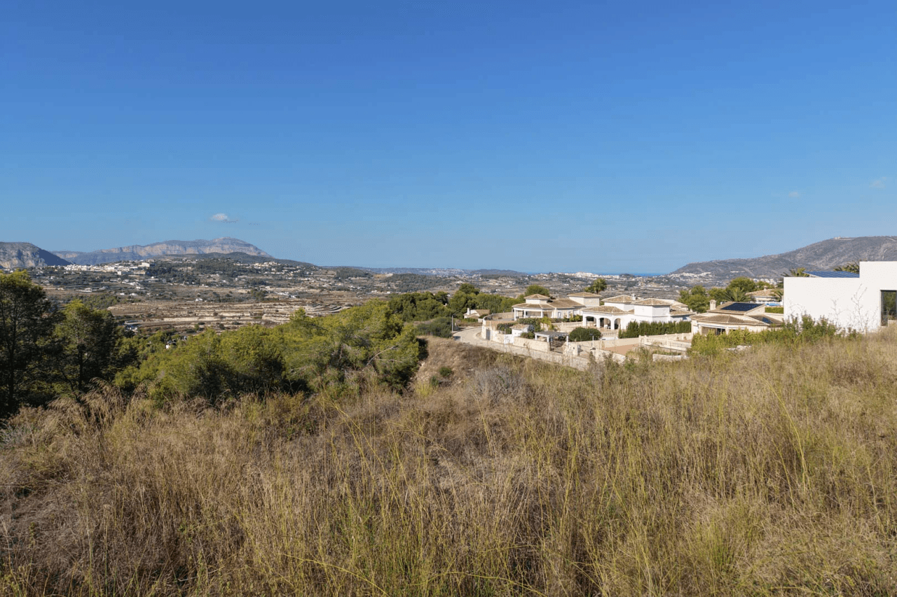 Grondstuk na sprzedaż w Moraira, Alicante